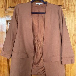 Light brown linnen jacket